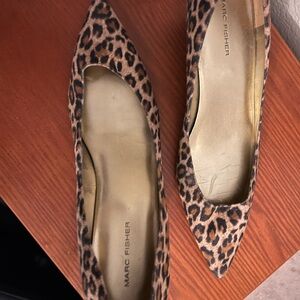 Marc Fisher Leopard Print Women's Flats